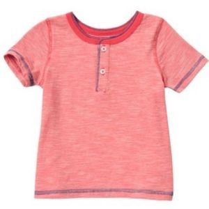 1️⃣ NWOT Joe Fresh Striped Henley (Baby Boys)